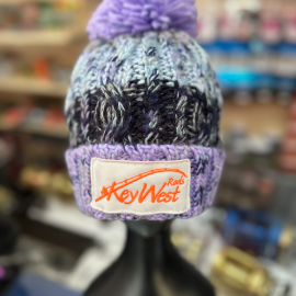 Cappello Pon Pon Key West Rods Lilla